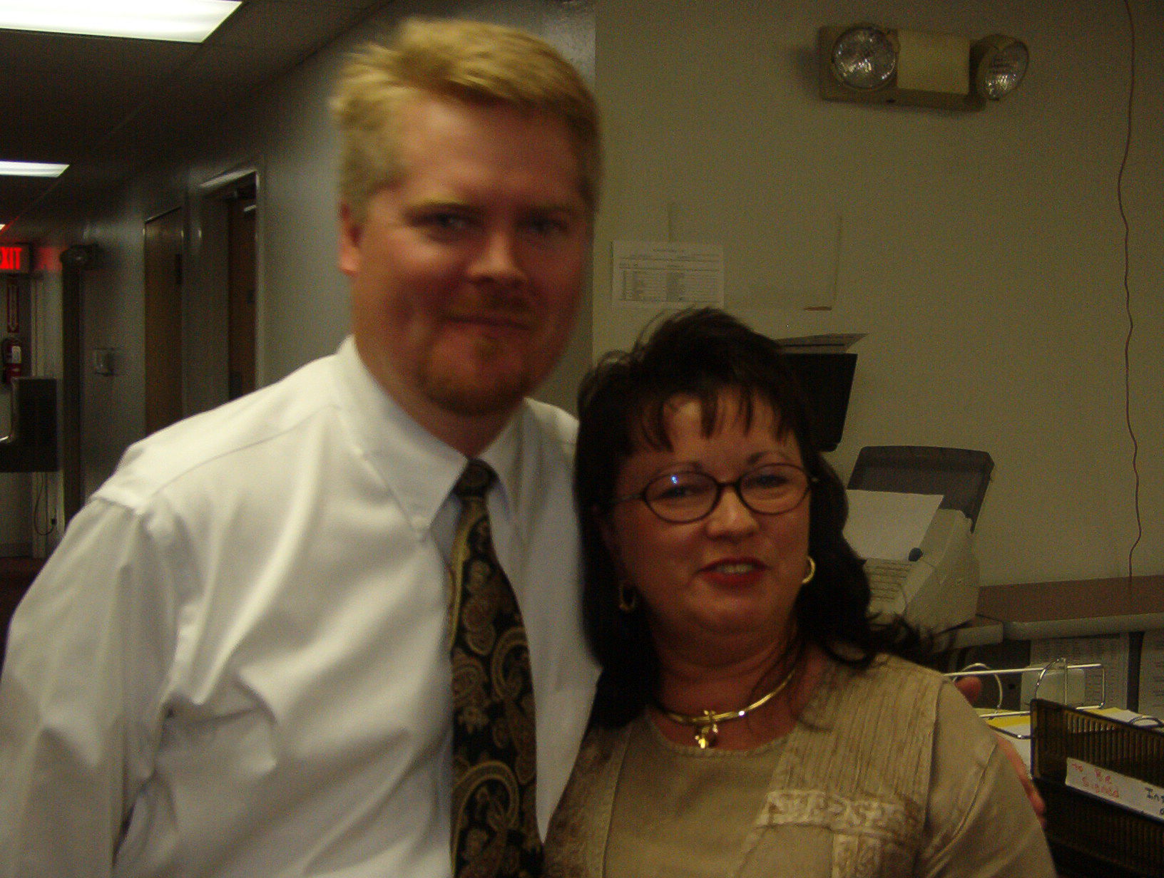 Chris Ordway and Colleen Cairns